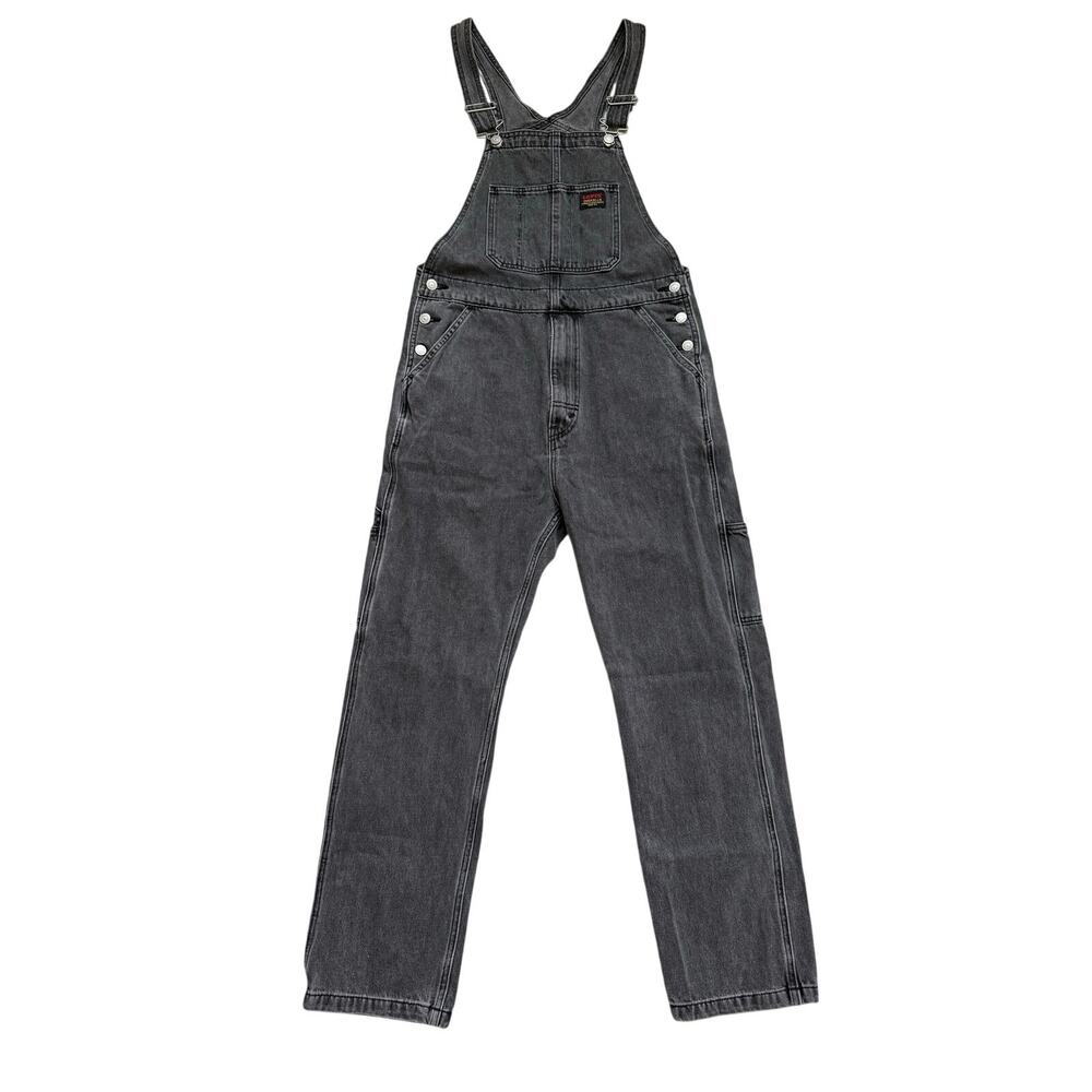 Levi's Carpenter Overalls in Washed Black Size Small - Picture 8 of 9
